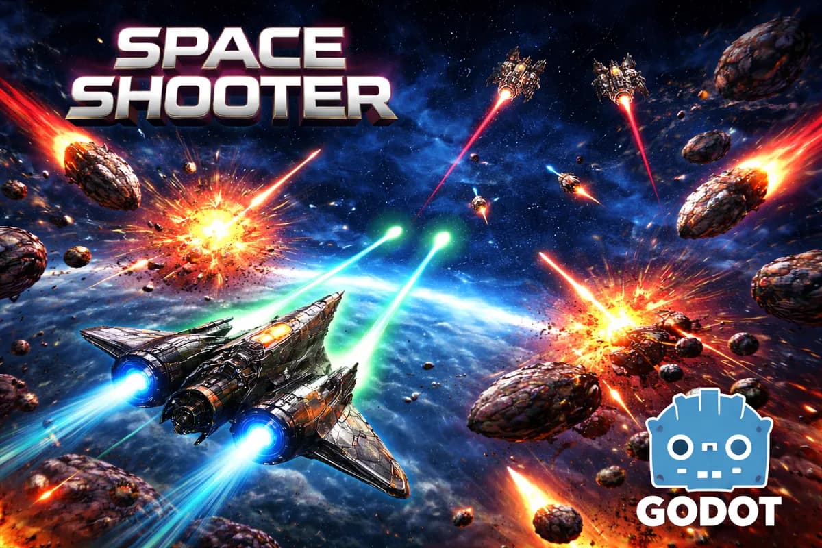 Desarrolla un Shooter 2D con Godot