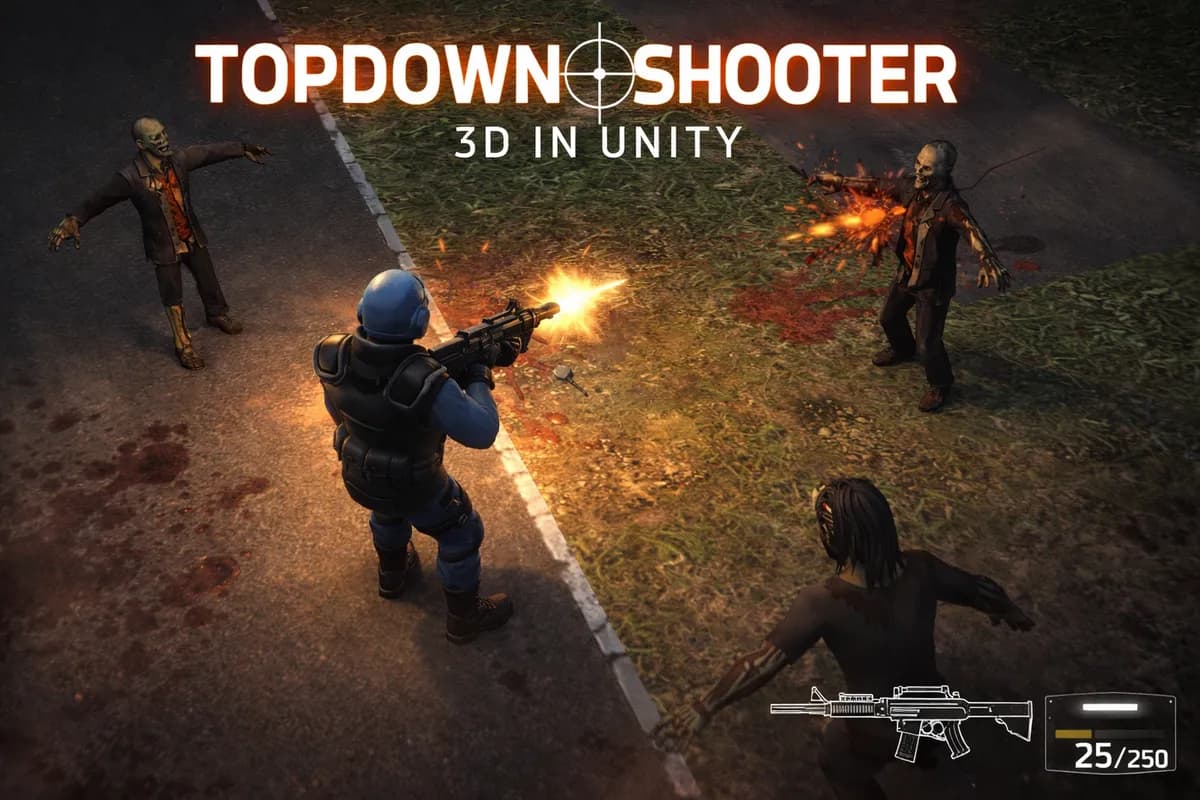 Crea un Top Down Shooter en 3D